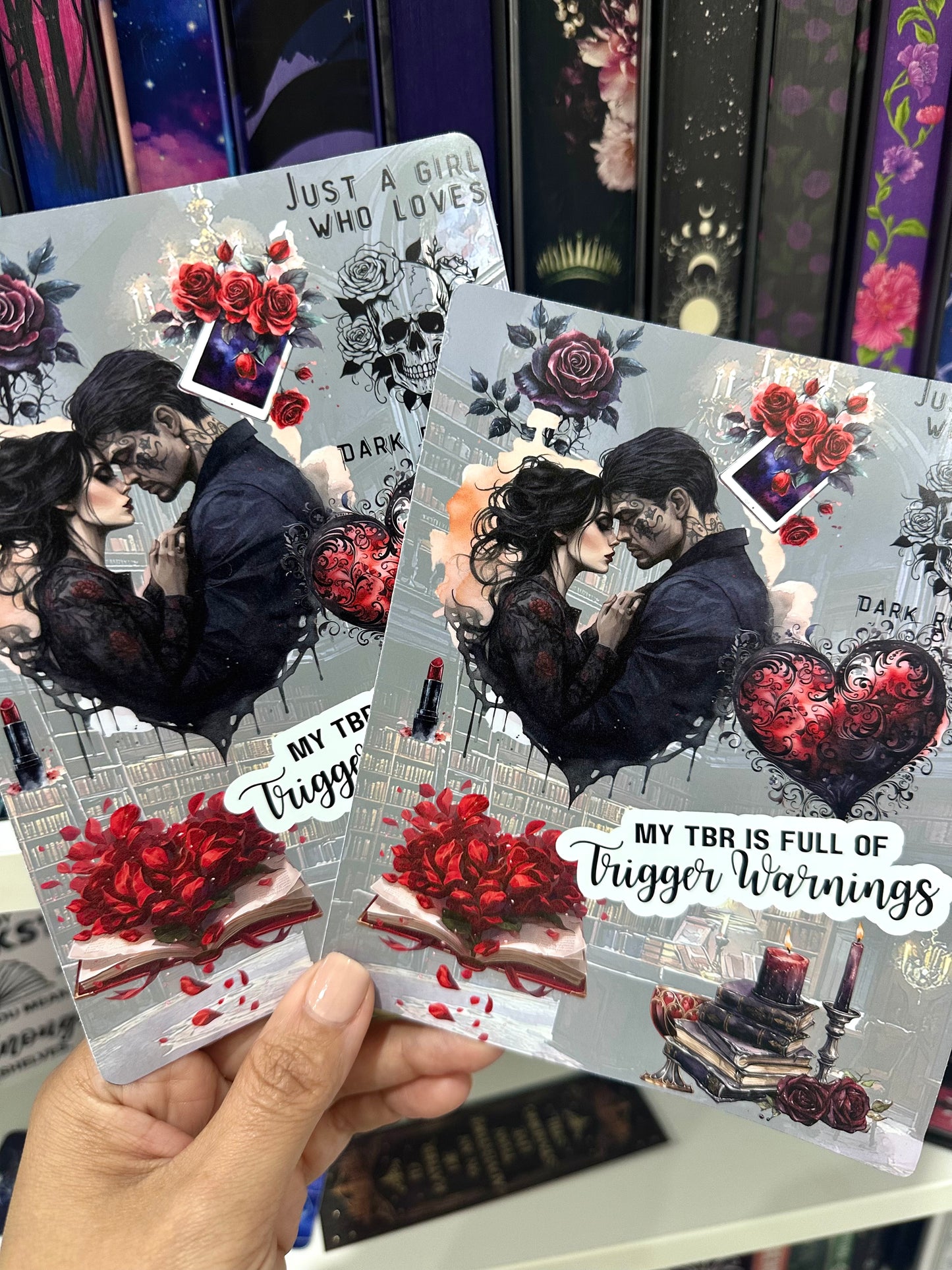 Kindle Case insert - Dark Romance