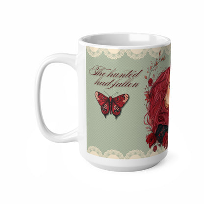 Crimson Moth | Heartless Hunter Ceramic Coffee Mug | 11oz & 15oz | Perfect Gift for Book Lovers